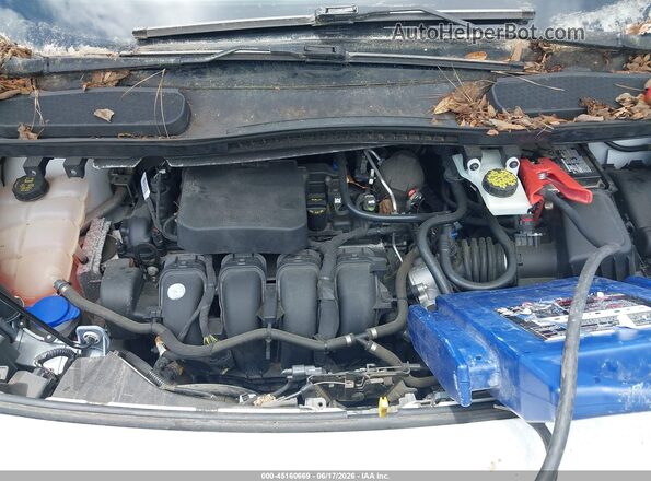 NM0LS7E25K1413648 2019 FORD TRANSIT CONNECT Белый Вид сзади