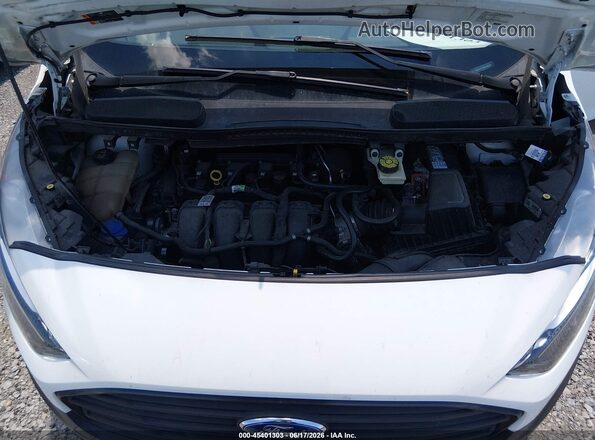 NM0LS7E25M1493844 2021 FORD TRANSIT CONNECT White Widok z tyłu