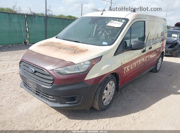 NM0LS7E28M1496849 2021 FORD TRANSIT CONNECT White Передня ліва чверть