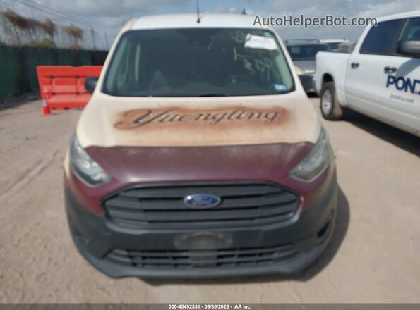 NM0LS7E28M1496849 2021 FORD TRANSIT CONNECT White Вид щитка приладів