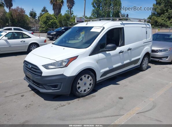 NM0LS7E29L1456438 2020 FORD TRANSIT CONNECT White Առջևի ձախ երեք քառորդ տեսարան