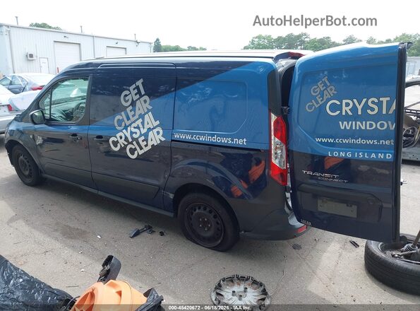 NM0LS7E29L1474177 2020 FORD TRANSIT CONNECT Синий Задняя левая четверть