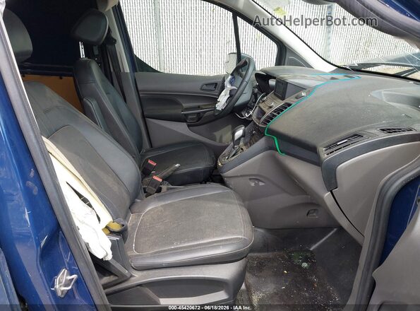 NM0LS7E29L1474177 2020 FORD TRANSIT CONNECT Синий Вид салона спереди