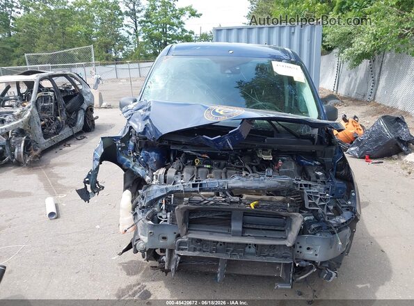 NM0LS7E29L1474177 2020 FORD TRANSIT CONNECT Синий Вид щитка приборов