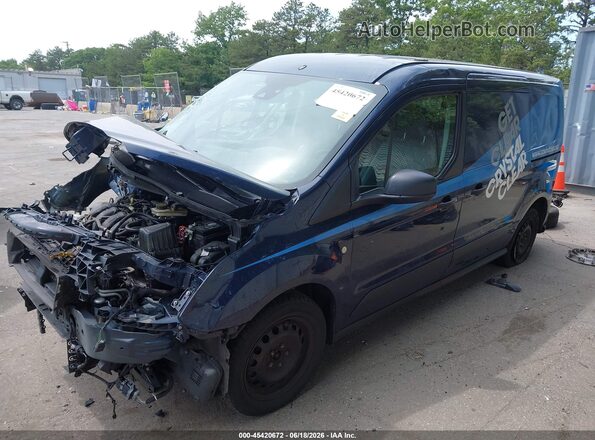 NM0LS7E29L1474177 2020 FORD TRANSIT CONNECT Синий Передняя левая четверть