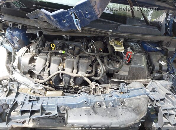 NM0LS7E29L1474177 2020 FORD TRANSIT CONNECT Синий Вид сзади