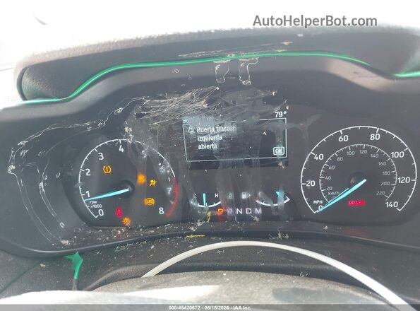 NM0LS7E29L1474177 2020 FORD TRANSIT CONNECT Синий Вид задних сидений