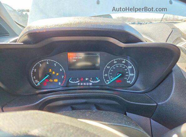 NM0LS7E2XK1397446 2019 FORD TRANSIT White ხელსაწყოთა პანელის ხედი