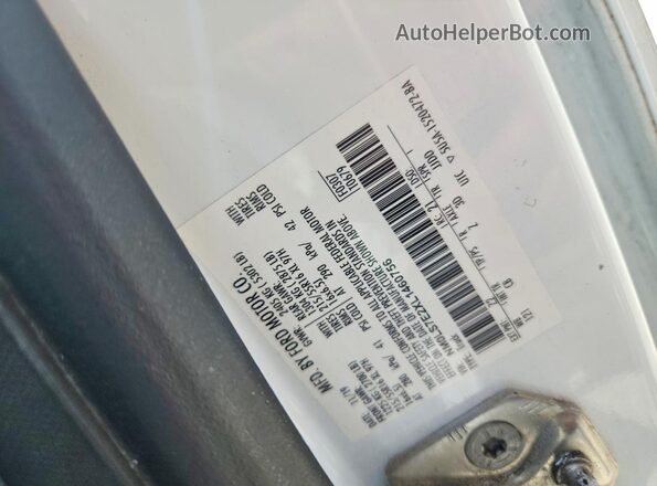 NM0LS7E2XL1460756 2020 FORD TRANSIT White Widok komory silnika