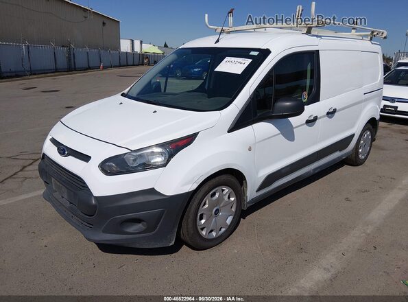 NM0LS7E70G1245789 2016 FORD TRANSIT CONNECT White Առջևի ձախ երեք քառորդ տեսարան