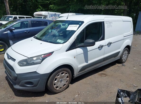 NM0LS7E70G1280901 2016 FORD TRANSIT CONNECT White Vista tres cuartos delantera izquierda