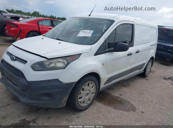 NM0LS7E70H1303577 2017 FORD TRANSIT CONNECT Белый Передняя левая четверть