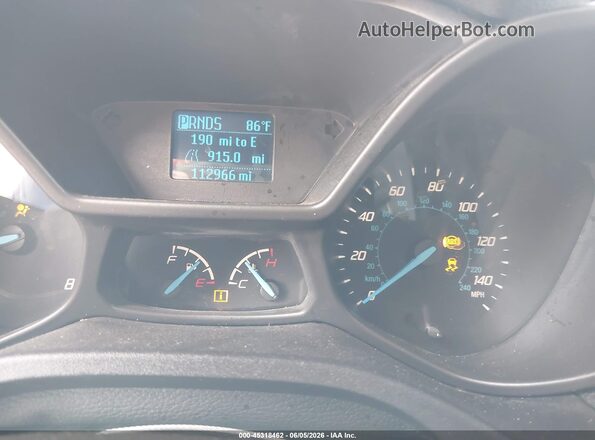 NM0LS7E70H1303577 2017 FORD TRANSIT CONNECT Белый Вид задних сидений
