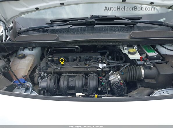 NM0LS7E70H1303577 2017 FORD TRANSIT CONNECT Белый Вид сзади