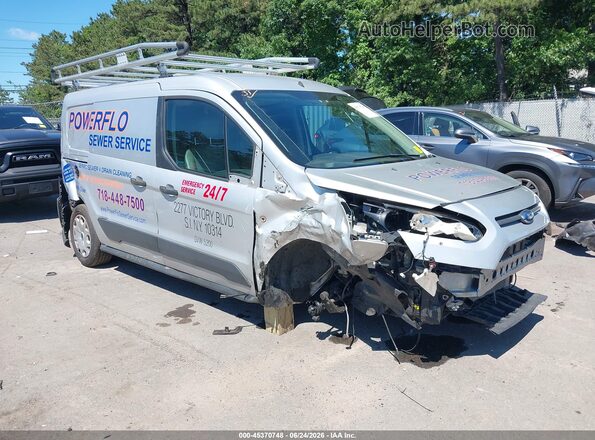 NM0LS7E70J1365034 2018 FORD TRANSIT CONNECT Gray წინა ხედი
