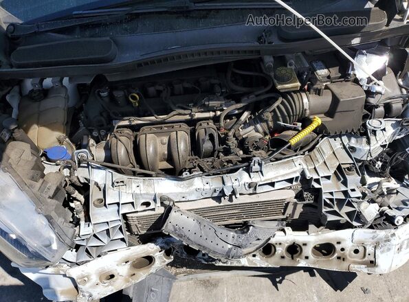 NM0LS7E70M1498414 2021 FORD TRANSIT White Вид задньої частини салону