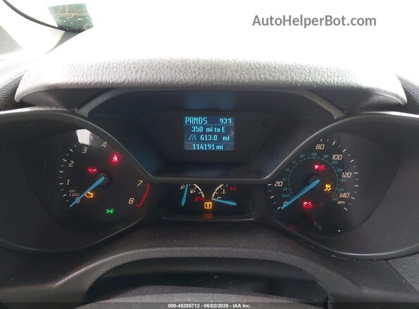 NM0LS7E71G1269826 2016 FORD TRANSIT CONNECT White Հետևի նստատեղերի տեսք