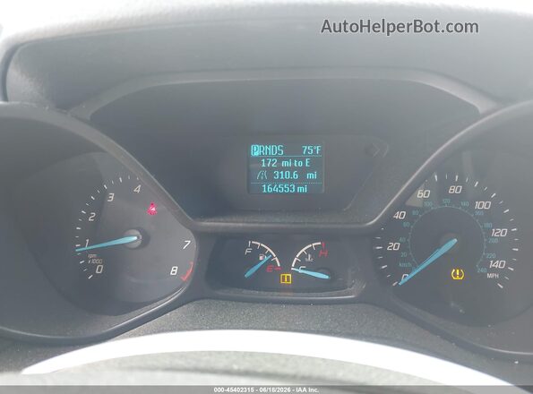 NM0LS7E71G1284407 2016 FORD TRANSIT CONNECT White Հետևի նստատեղերի տեսք