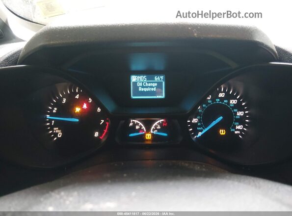 NM0LS7E71H1334269 2017 FORD TRANSIT CONNECT White Widok tylnych siedzeń