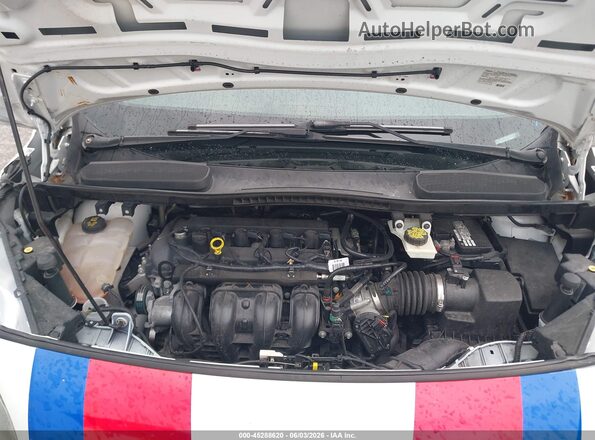 NM0LS7E71J1350557 2018 FORD TRANSIT CONNECT Белый Вид сзади