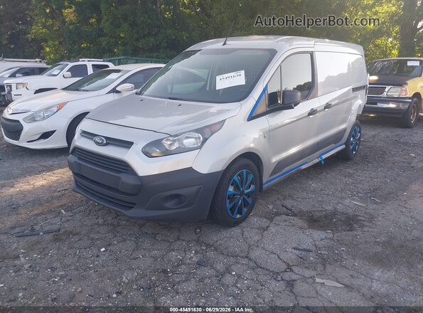 NM0LS7E73H1320664 2017 FORD TRANSIT CONNECT Silver Front left