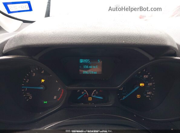 NM0LS7E73H1338114 2017 FORD TRANSIT CONNECT Белый Вид задних сидений