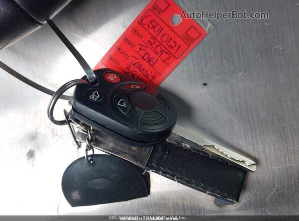 NM0LS7E73H1338114 2017 FORD TRANSIT CONNECT Белый Вид панели приборов