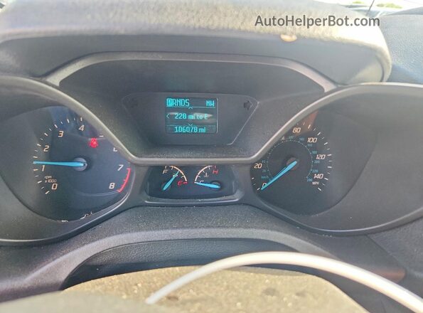 NM0LS7E74H1338252 2017 FORD TRANSIT Blue Vista del cuadro de instrumentos
