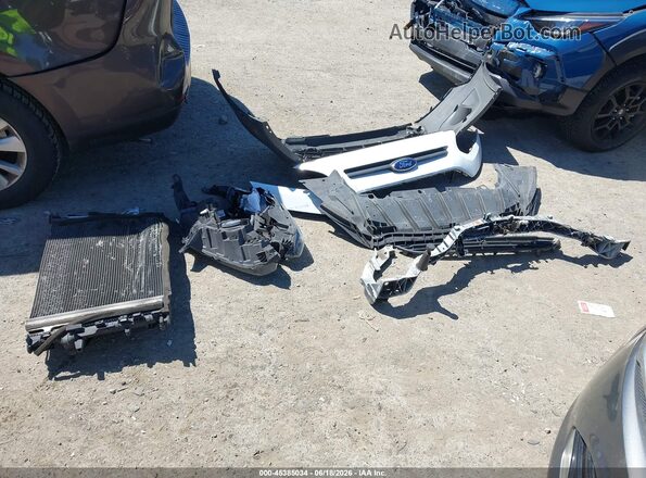 NM0LS7E75G1291635 2016 FORD TRANSIT CONNECT White Вид щитка приладів