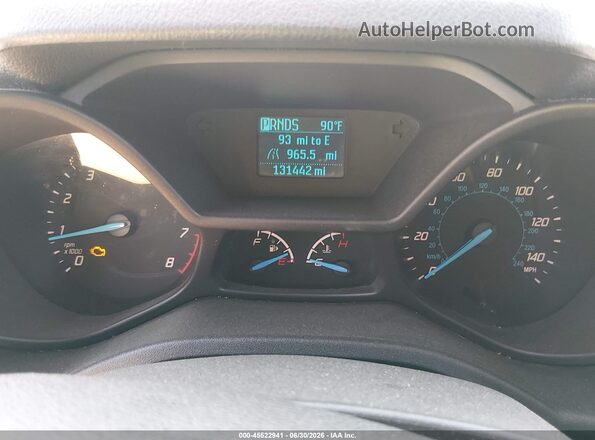 NM0LS7E76G1240158 2016 FORD TRANSIT CONNECT White Вид задніх сидінь
