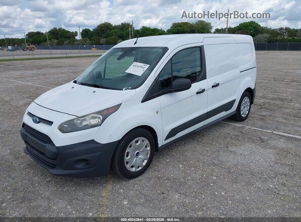 NM0LS7E76J1341918 2018 FORD TRANSIT CONNECT White Առջևի ձախ երեք քառորդ տեսարան