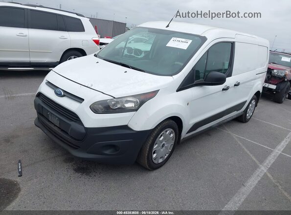 NM0LS7E77G1292463 2016 FORD TRANSIT CONNECT White წინა მარცხენა ხედი სამი მეოთხედიდან