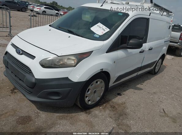 NM0LS7E78G1237309 2016 FORD TRANSIT CONNECT White წინა მარცხენა ხედი სამი მეოთხედიდან