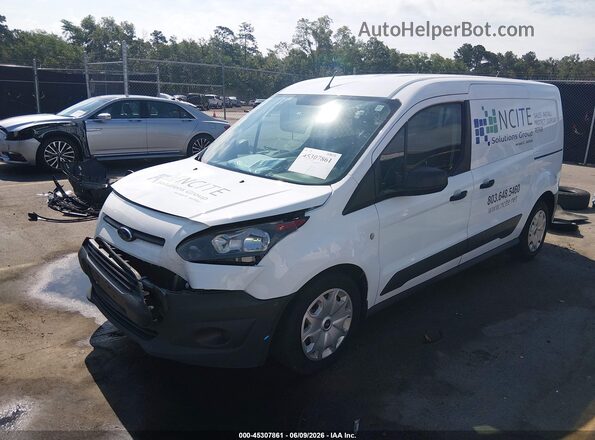 NM0LS7E79J1380163 2018 FORD TRANSIT CONNECT White Przód lewy