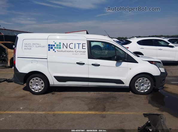 NM0LS7E79J1380163 2018 FORD TRANSIT CONNECT White Widok wnętrza z tyłu