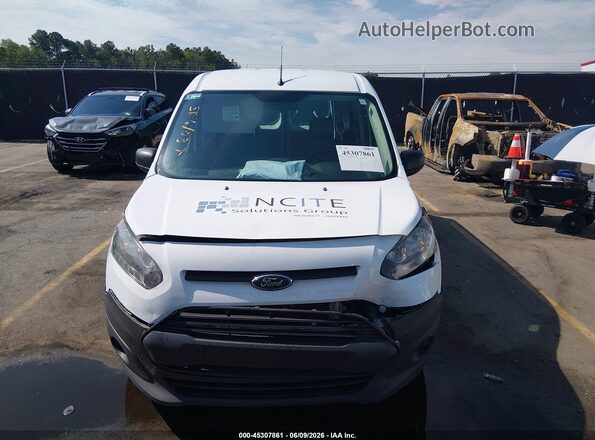NM0LS7E79J1380163 2018 FORD TRANSIT CONNECT White Widok zestawu wskaźników