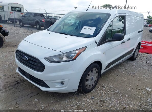 NM0LS7F22K1426453 2019 FORD TRANSIT CONNECT White Առջևի ձախ երեք քառորդ տեսարան