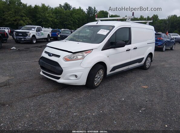 NM0LS7F70H1295950 2017 FORD TRANSIT CONNECT White Передня ліва чверть