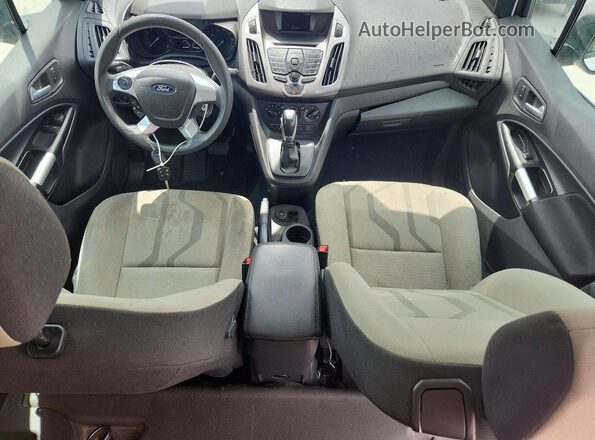 NM0LS7F73J1344810 2018 FORD TRANSIT White Вид панелі приладів