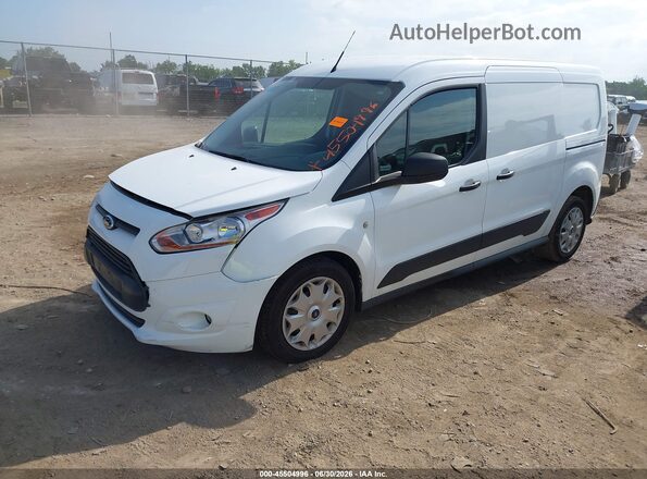 NM0LS7F76G1266919 2016 FORD TRANSIT CONNECT White Передня ліва чверть