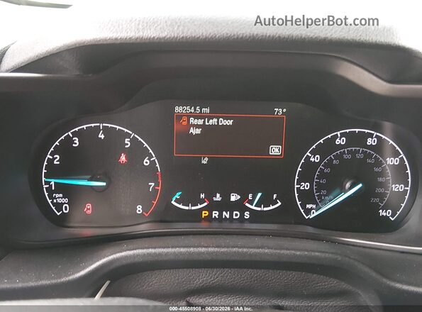 NM0LS7F77L1444282 2020 FORD TRANSIT CONNECT White Widok tylnych siedzeń