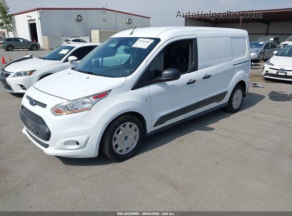 NM0LS7F78H1310307 2017 FORD TRANSIT CONNECT White წინა მარცხენა ხედი სამი მეოთხედიდან
