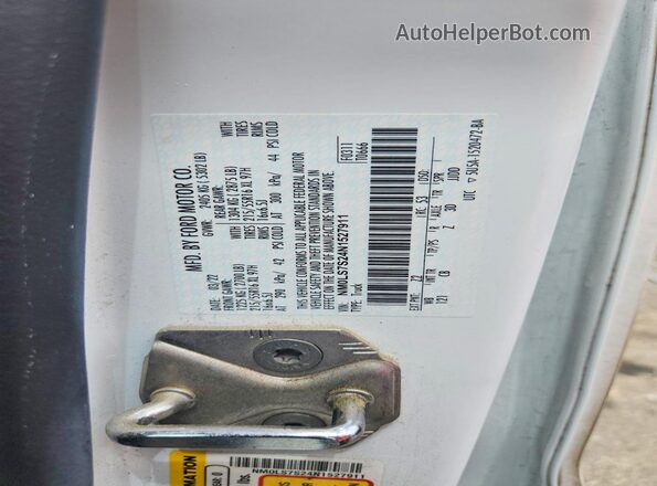 NM0LS7S24N1527911 2022 FORD TRANSIT White Вид підкапотного простору