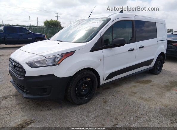 NM0LS7S24P1548213 2023 FORD TRANSIT CONNECT White წინა მარცხენა ხედი სამი მეოთხედიდან