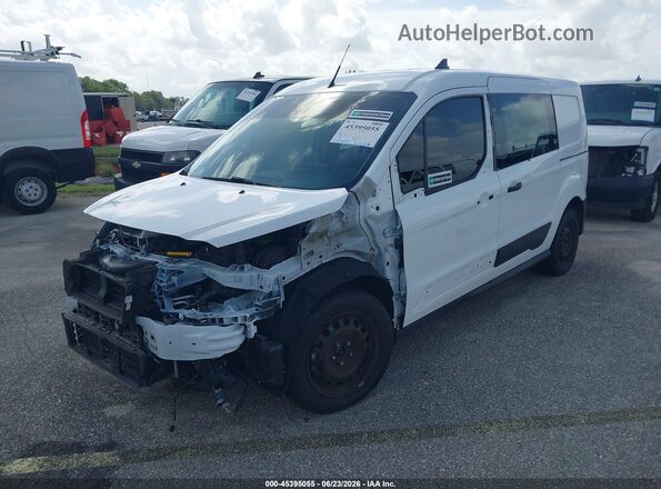 NM0LS7S26N1527909 2022 FORD TRANSIT CONNECT White Առջևի ձախ երեք քառորդ տեսարան