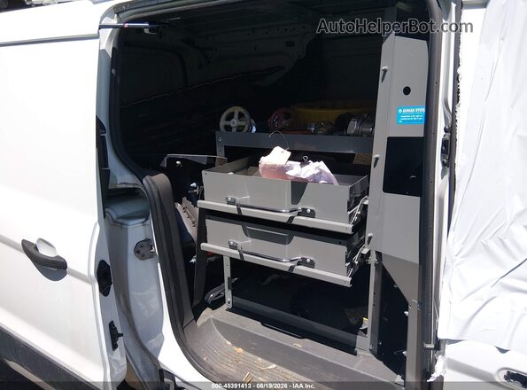 NM0LS7S28N1528818 2022 FORD TRANSIT CONNECT White Vista de la etiqueta del VIN