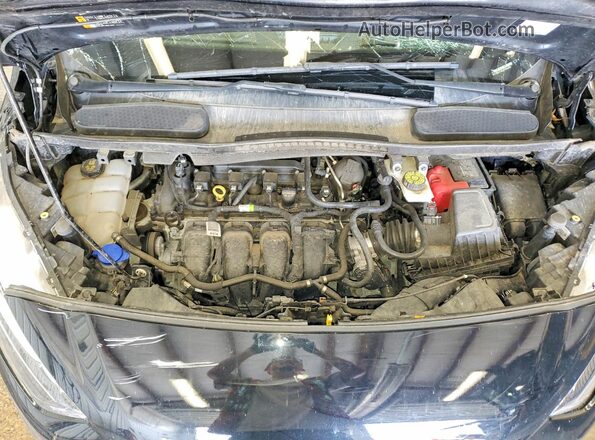 NM0LS7S28P1549381 2023 FORD TRANSIT Black Engine compartment view