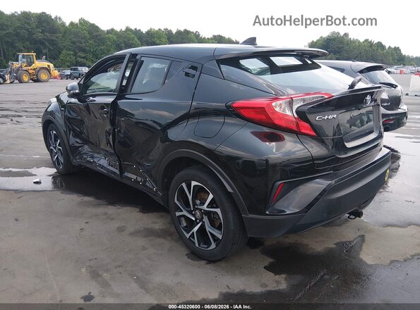 NMTKHMBX0JR024024 2018 TOYOTA C-HR Black Tył lewy