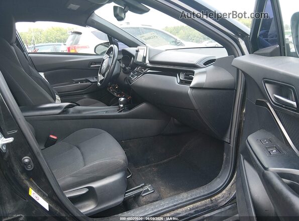 NMTKHMBX0JR024024 2018 TOYOTA C-HR Black Widok wnętrza z przodu