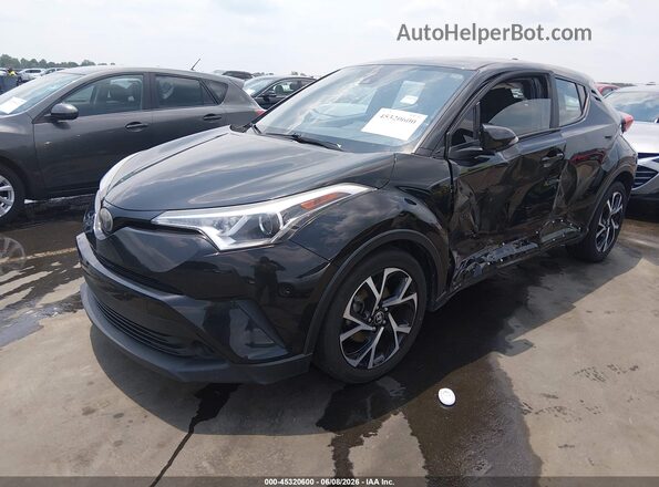 NMTKHMBX0JR024024 2018 TOYOTA C-HR Black Przód lewy